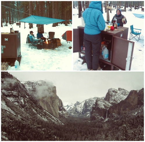 Cooking at Yosemite
